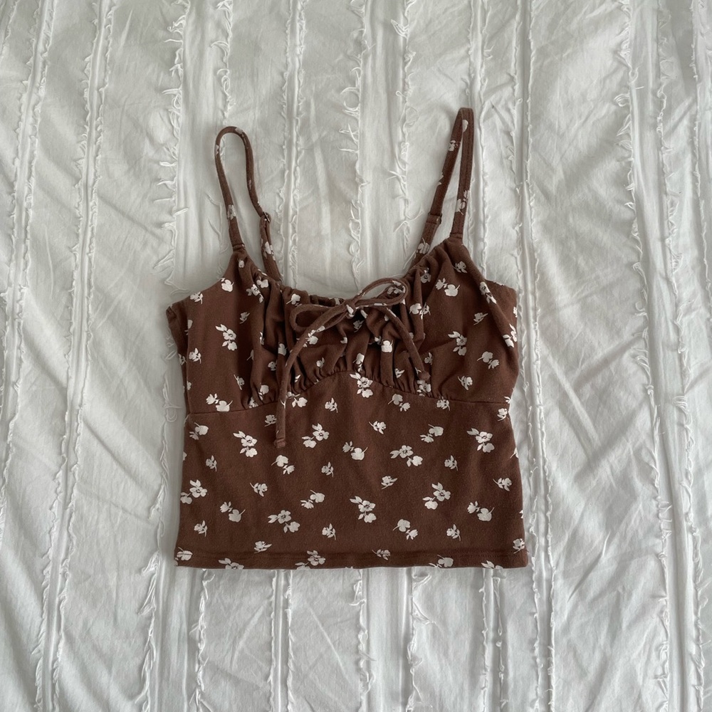 Hollister cropped tank top size XS